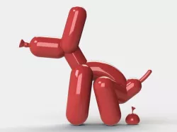 Balloon Dog 3D print model