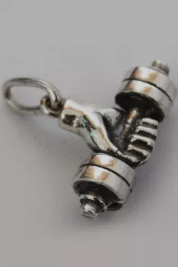 barbell pendant 3D print model