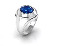 Bazel Coctail Gold Ring 3D print model