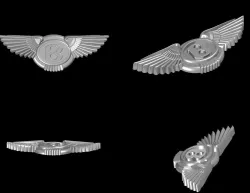 Bentley Logo  3D print model