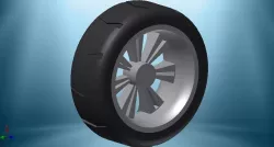 Car Wheel 3D print model