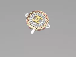 ch bracelet 3D print model