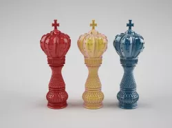 Chess king 2 3D print model