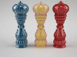 Chess queen 1 3D print model