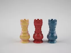 chess tower 2 3D print model