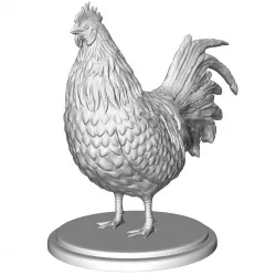 chicken print model 3D print model
