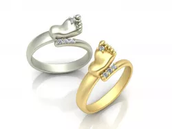 Child leg ring  Baby ring 3D print model
