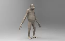 Chimp 3D Printable 3D print model