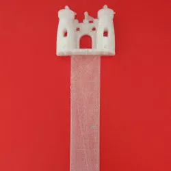 Classic Fairytale Castle Bookmark 3D print model
