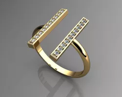 Classic Rings For Girls 3D print model