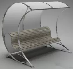 Creative bench 3D print model