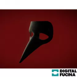 Crowie - Crow mask for halloween 3D print model