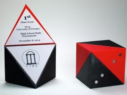 Cube Decomposition Trophy