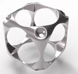 Cube Ring 3D print model