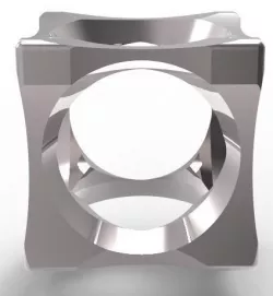 Cubic mensring 3 in 1 3D print model