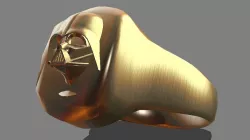 darth vader ring 3D print model