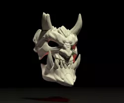 demon mask 3D print model