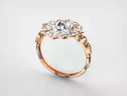 Diamond Ring 3D print model