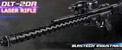 DLT-20A laser rifle 3D print model