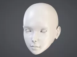 Doll Head Kit 3D print model