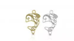 Dolphin Pendant 3D print model