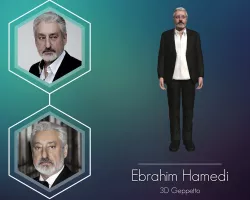 Ebrahim Hamedi 3D Model ready for 3d prin 3D print model