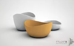 ELEMENTs RUSTIC BOWL - MEDIUM 3D print model