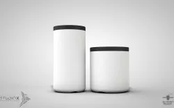 ELEMENTs STORAGE JARs SET 3D print model