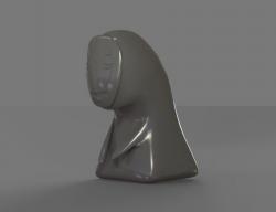 Faceless man Spirited away 3D print model