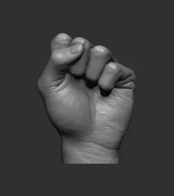 Fist printable 3D print model