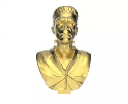 Frankenstein Creature torso 3D print model