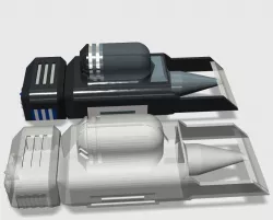 Futuristic Car 3D print model