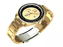 Gold Mens Watch 3D print model