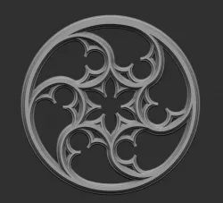 Gothic Tracery 2 3D print model