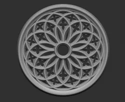 Gothic Tracery 3 3D print model