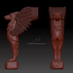 griffin 3D print model