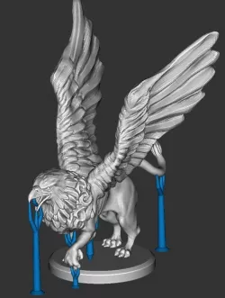 Griffin 3D print model