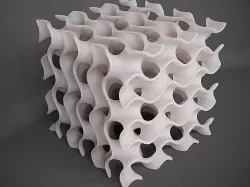 Gyroid Cube 3D print model