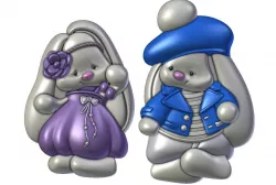 Hare mold soap 3D print model