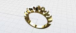 holo ring 3D print model