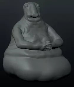 Homunculus Loxodontus 3D print model