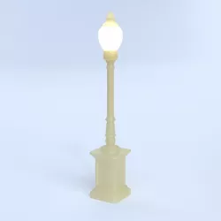 Illuminated street lamp for architecture-props 3D print model