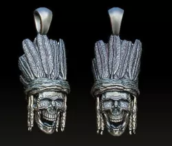 Indian chief  3D print model