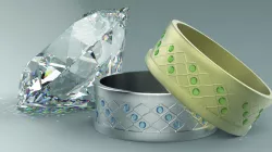 jewelery ring Model005 Wedding Ring 3D print model