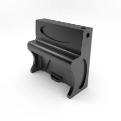 Keychain Piano 3D print model