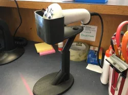 Library Book Scanner Stand