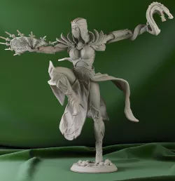 Lightning Dragon Set pose 1 3D print model