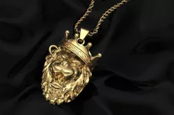 lion king pendant 3D print model
