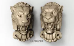Lions Head  a replica of the 16th century 3D print model