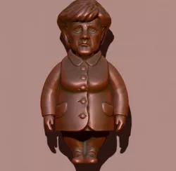 Merkel puppet 3D print model